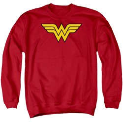 Dc - Mens Wonder Woman Logo Sweater