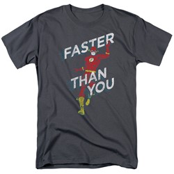 Dc - Mens Faster Than You T-Shirt