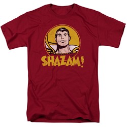Dc - Mens Shazam Circle T-Shirt