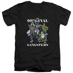 Dc - Mens Original Gangsters V-Neck T-Shirt