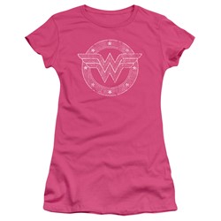 Dc - Womens Tattered Emblem T-Shirt