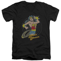Dc - Mens Spinning V-Neck T-Shirt