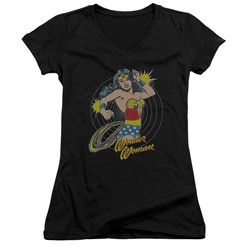 Dc - Womens Spinning V-Neck T-Shirt