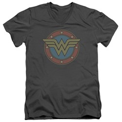 Dc - Mens Ww Vintage Emblem V-Neck T-Shirt