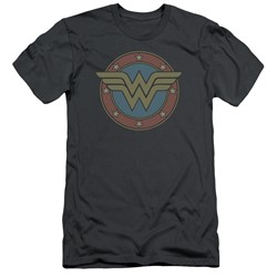 Dc - Mens Ww Vintage Emblem Slim Fit T-Shirt