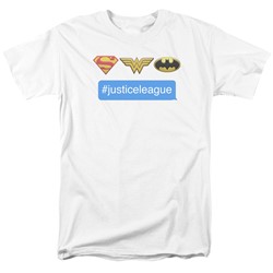 Dc - Mens Hashtag Jla T-Shirt