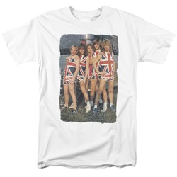 Def Leppard - Mens Flag Photo T-Shirt