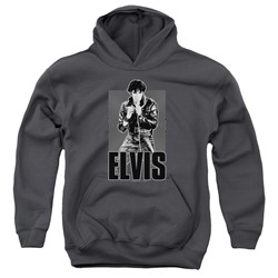 Elvis Presley - Youth Leather Pullover Hoodie