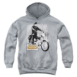Elvis Presley - Youth Roustabout Poster Pullover Hoodie