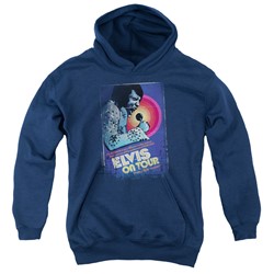 Elvis Presley - Youth On Tour Poster Pullover Hoodie