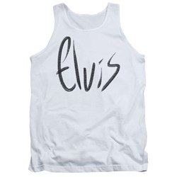 Elvis Presley - Mens Sketchy Name Tank Top