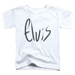 Elvis Presley - Toddlers Sketchy Name T-Shirt