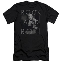 Elvis Presley - Mens Rock And Roll Slim Fit T-Shirt