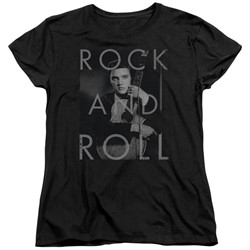 Elvis Presley - Womens Rock And Roll T-Shirt