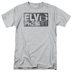Elvis Presley - Mens Block Letters T-Shirt