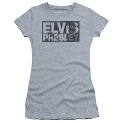 Elvis Presley - Womens Block Letters T-Shirt