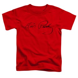 Elvis Presley - Toddlers Signature Sketch T-Shirt