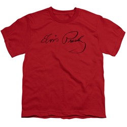 Elvis Presley - Big Boys Signature Sketch T-Shirt