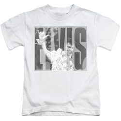 Elvis Presley - Little Boys Aloha Gray T-Shirt