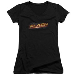 Flash - Womens Logo V-Neck T-Shirt
