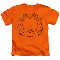 Garfield - Little Boys Smirking Distressed T-Shirt