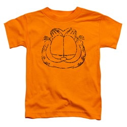Garfield - Toddlers Smirking Distressed T-Shirt