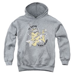 Garfield - Youth I'M With The Band Pullover Hoodie