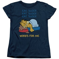 Garfield - Womens Works For Me T-Shirt