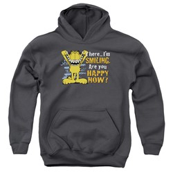 Garfield - Youth Smiling Pullover Hoodie