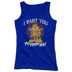 Garfield - Juniors I Want You Tank Top