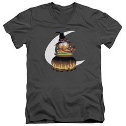 Garfield - Mens Stir The Pot V-Neck T-Shirt