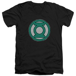 Green Lantern - Mens Hand Me Down V-Neck T-Shirt