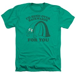 Gumby - Mens Bend Backwards Heather T-Shirt