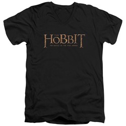 Hobbit - Mens Logo V-Neck T-Shirt