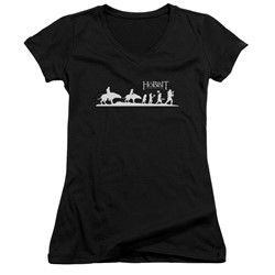 Hobbit - Womens Orc Company V-Neck T-Shirt