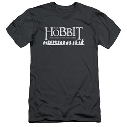 Hobbit - Mens Walking Logo Slim Fit T-Shirt