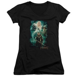 Hobbit - Womens Elrond's Crew V-Neck T-Shirt