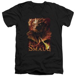 Hobbit - Mens Smolder V-Neck T-Shirt