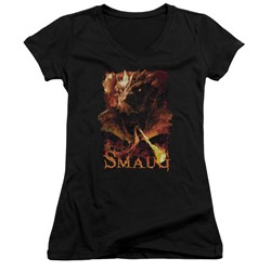 Hobbit - Womens Smolder V-Neck T-Shirt