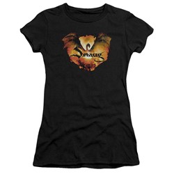 Hobbit - Womens Reign In Flame T-Shirt