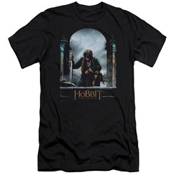 Hobbit - Mens Bilbo Poster Slim Fit T-Shirt
