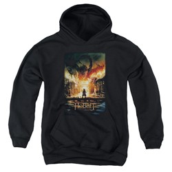 Hobbit - Youth Smaug Poster Pullover Hoodie