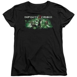 Infinite Crisis - Womens Ic Green T-Shirt