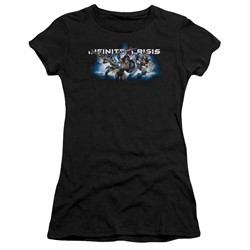 Infinite Crisis - Womens Ic Blue T-Shirt