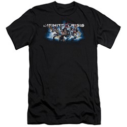 Infinite Crisis - Mens Ic Blue Slim Fit T-Shirt