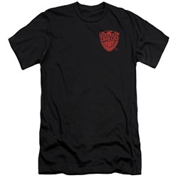 Judge Dredd - Mens Badge Slim Fit T-Shirt
