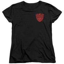 Judge Dredd - Womens Badge T-Shirt
