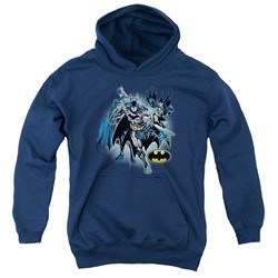 Justice League - Youth Batman Collage Pullover Hoodie