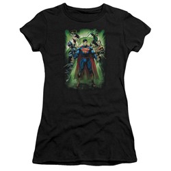 Justice League - Womens Power Burst T-Shirt