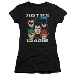 Justice League - Womens Head Of States T-Shirt